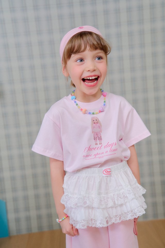 Chouchou Shasha - Korean Children Fashion - #littlefashionista - Lace Layered Skirt - 8