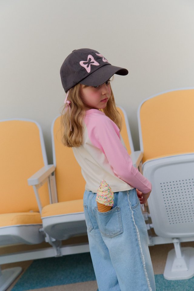 Chouchou Shasha - Korean Children Fashion - #magicofchildhood - Cat Raglan Tee - 7
