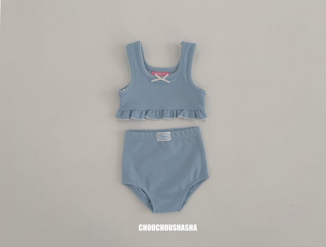 Chouchou Shasha - Korean Children Fashion - #minifashionista - Alice Swim Set