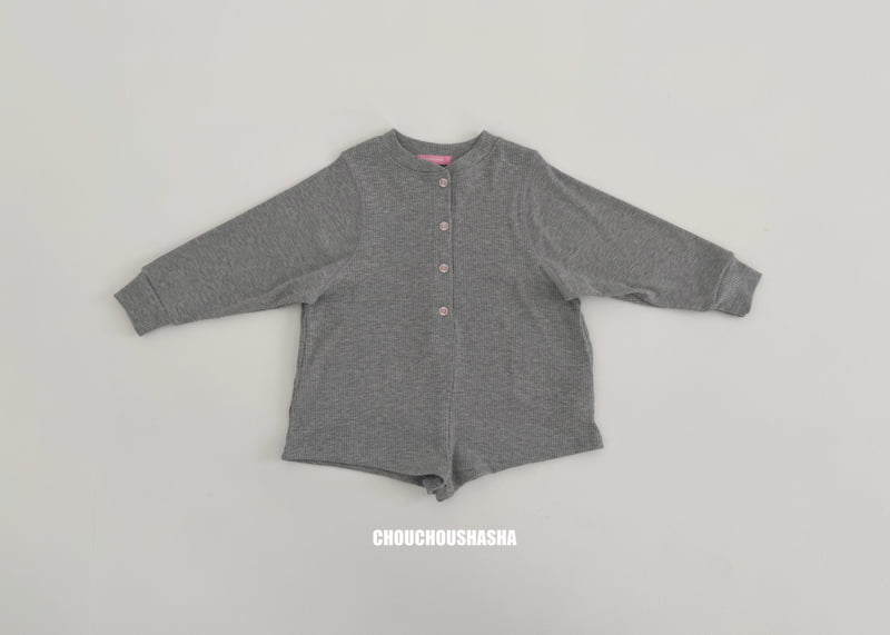 Chouchou Shasha - Korean Children Fashion - #minifashionista - Berry Jumpsuit - 3