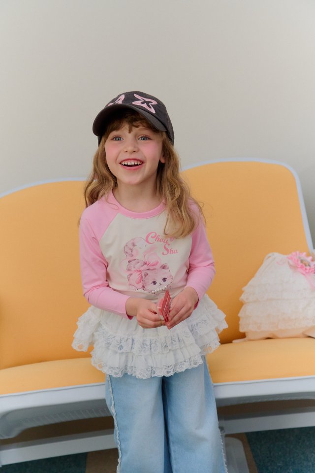 Chouchou Shasha - Korean Children Fashion - #minifashionista - Lace Layered Skirt - 10