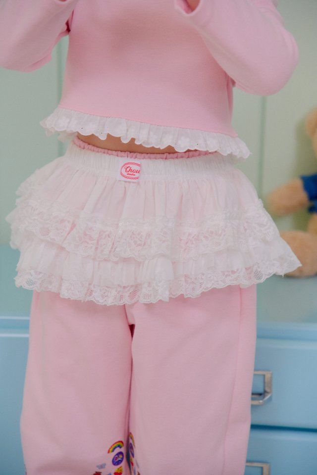 Chouchou Shasha - Korean Children Fashion - #prettylittlegirls - Kitsch Embroidered Tee - 10