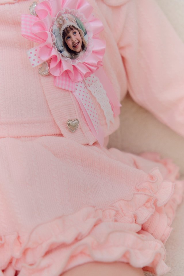 Chouchou Shasha - Korean Children Fashion - #stylishchildhood - Rosie Frill Pants - 5