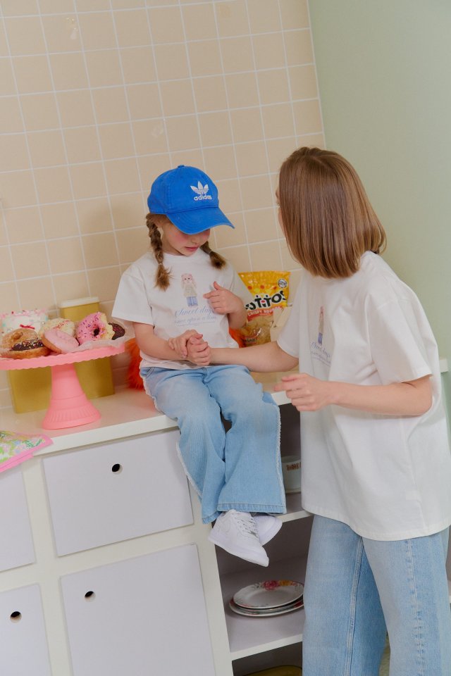Chouchou Shasha - Korean Women Fashion - #womensfashion - Chouchou DOLL Short Sleeve Tee (MOM) - 11