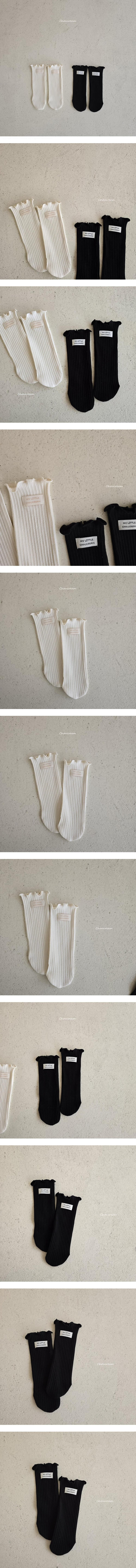 Choucream - Korean Baby Fashion - #babyboutique - Bebe Ribbed Socks