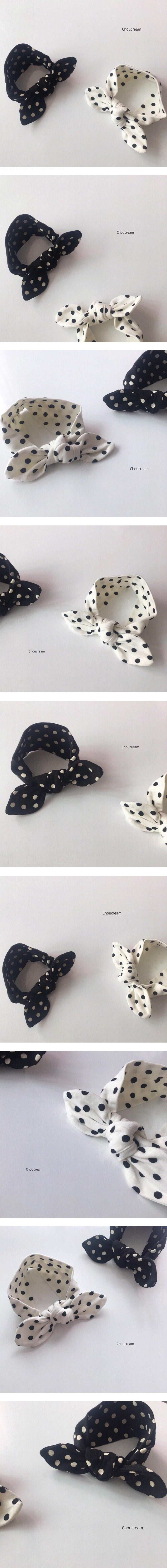 Choucream - Korean Baby Fashion - #onlinebabyboutique - Dot Hairband