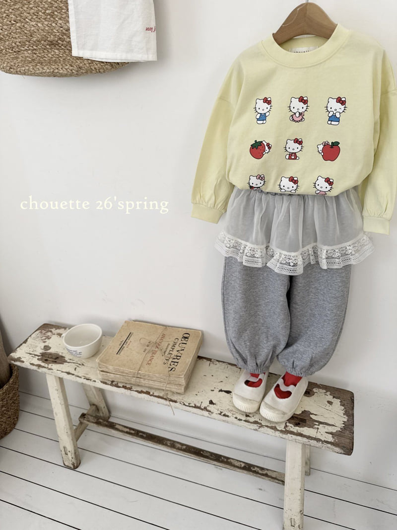 Chouette - Korean Children Fashion - #Kfashion4kids - Kitty Tee - 3