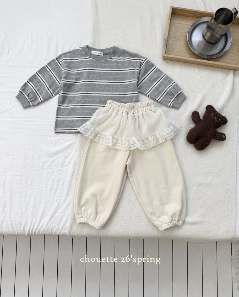 Chouette - Korean Children Fashion - #childofig - Peak Stripe Tee - 11