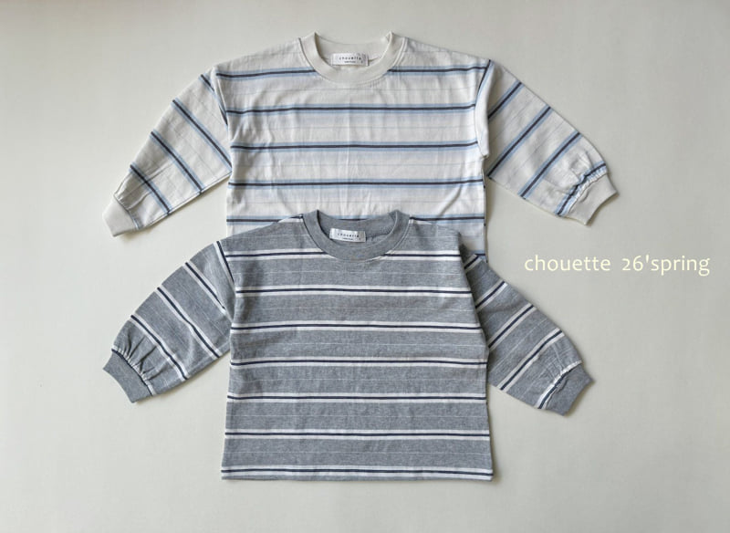 Chouette - Korean Children Fashion - #childofig - Peak Stripe Tee - 12