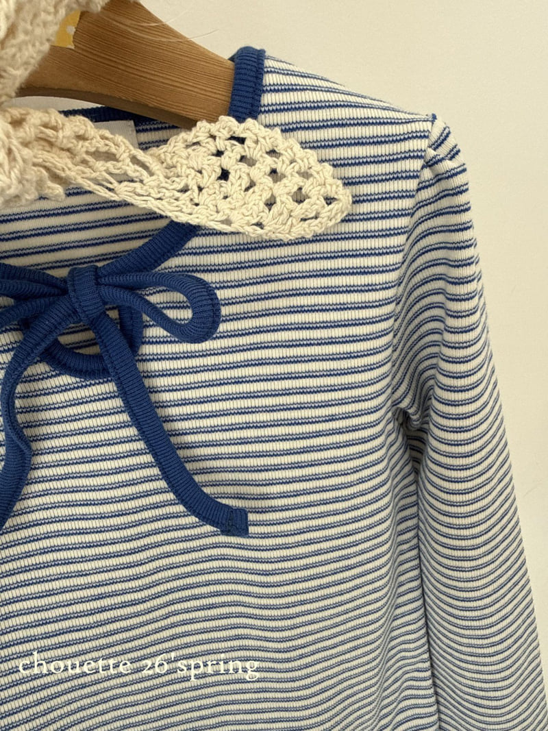 Chouette - Korean Children Fashion - #childofig - Petit Ribbon Tee - 8