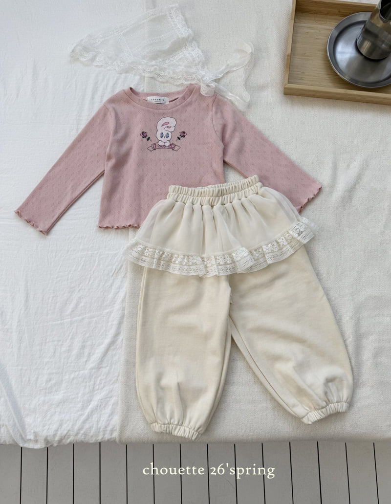 Chouette - Korean Children Fashion - #childrensboutique - Skirt Jogger Pants - 9