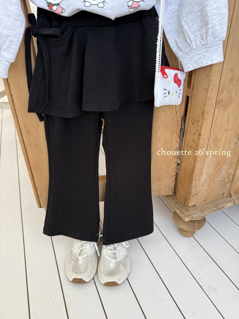 Chouette - Korean Children Fashion - #designkidswear - Wrap Bootcut Pants - 5