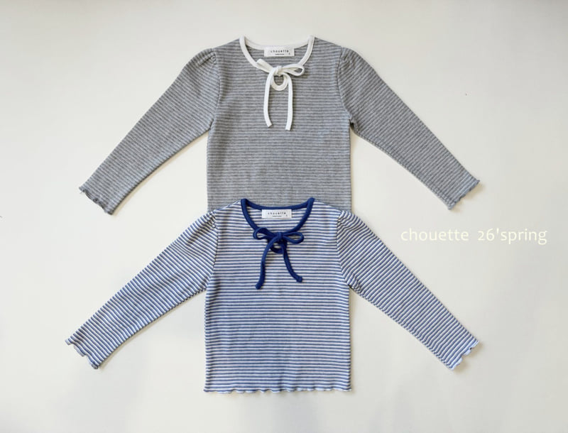 Chouette - Korean Children Fashion - #designkidswear - Petit Ribbon Tee - 11