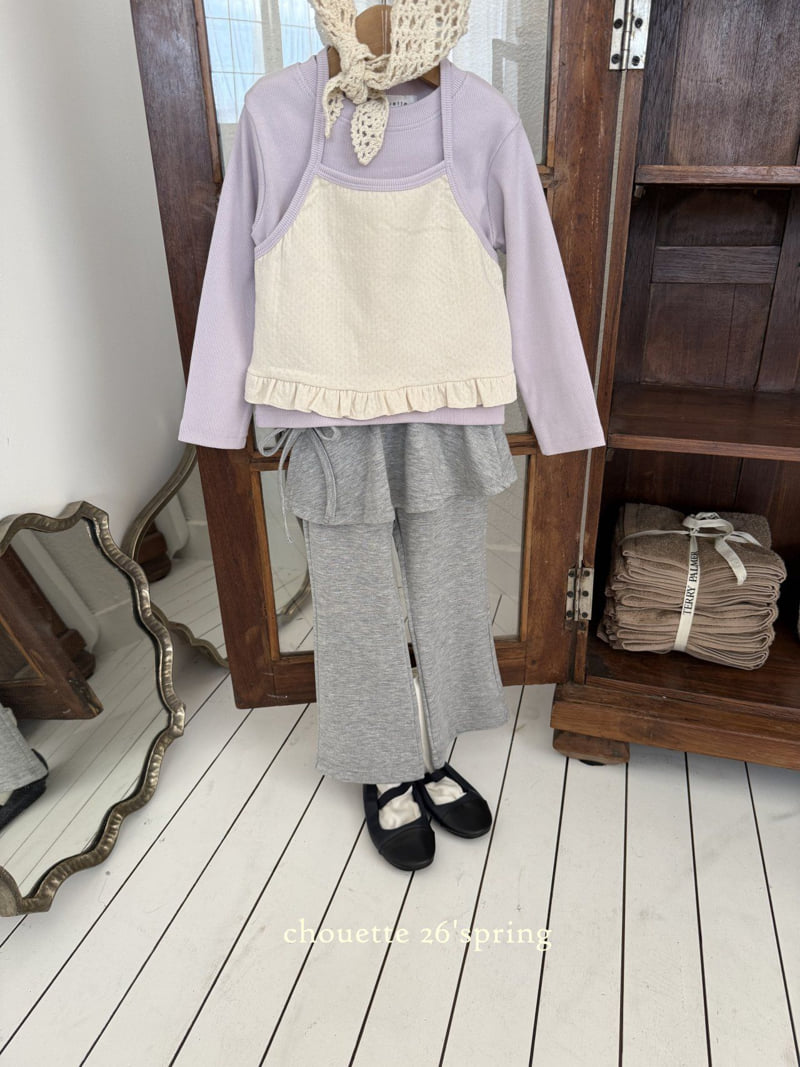 Chouette - Korean Children Fashion - #kidsshorts - Wrap Bootcut Pants - 8