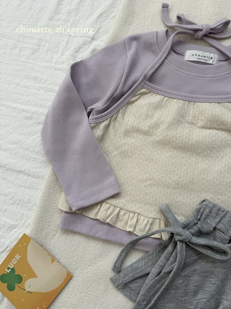 Chouette - Korean Children Fashion - #kidsshorts - Layered Vest Tee - 6