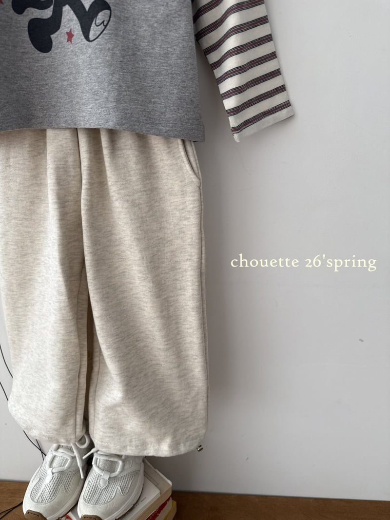 Chouette - Korean Children Fashion - #kidsshorts - Two-Way Terry Pants - 2