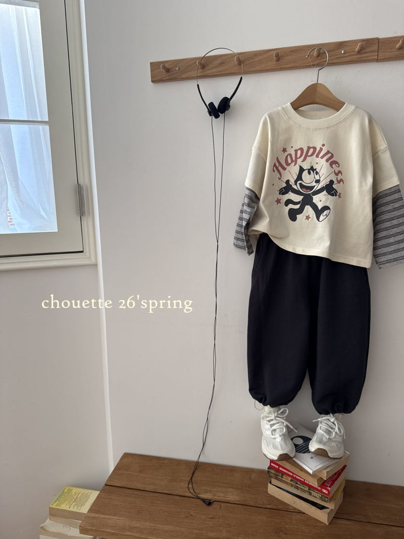 Chouette - Korean Children Fashion - #kidsstore - Happiness Tee - 10