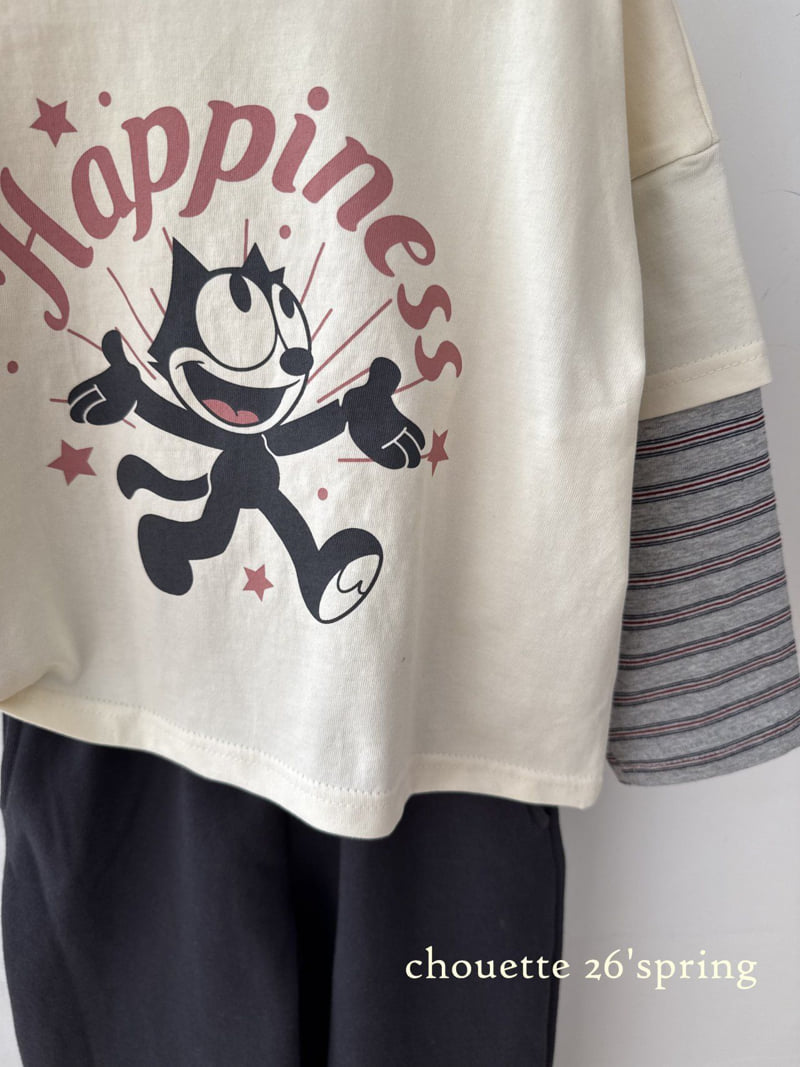 Chouette - Korean Children Fashion - #kidzfashiontrend - Happiness Tee - 11