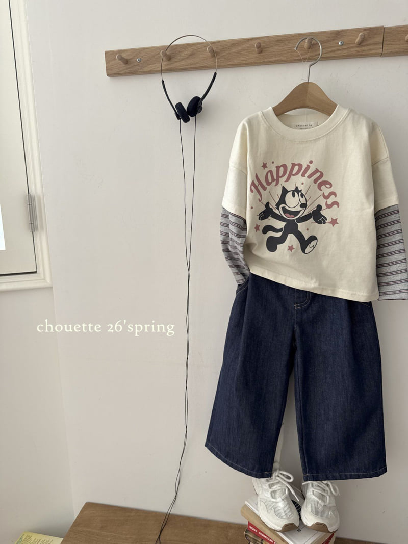 Chouette - Korean Children Fashion - #kidzfashiontrend - Non-Fade Denim Pleated Pants - 7