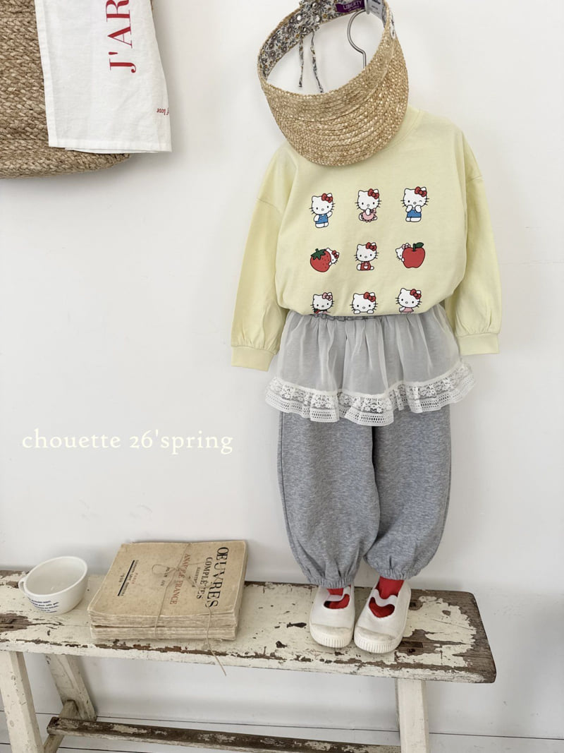 Chouette - Korean Children Fashion - #littlefashionista - Skirt Jogger Pants
