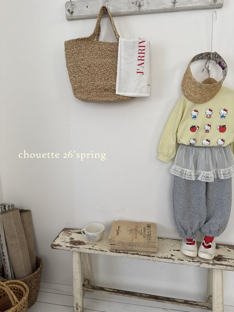 Chouette - Korean Children Fashion - #magicofchildhood - Kitty Tee - 5
