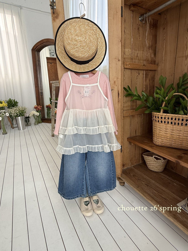 Chouette - Korean Children Fashion - #magicofchildhood - Frill Tiered Bustier - 3