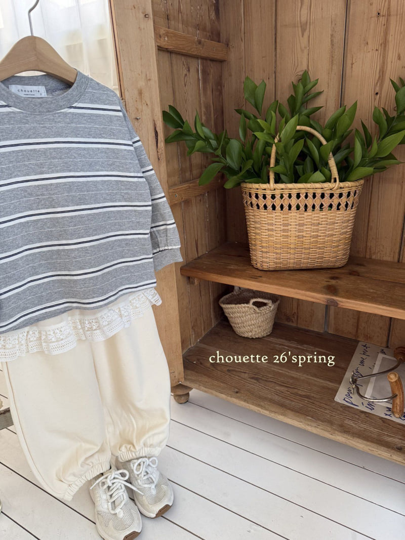 Chouette - Korean Children Fashion - #magicofchildhood - Peak Stripe Tee - 8