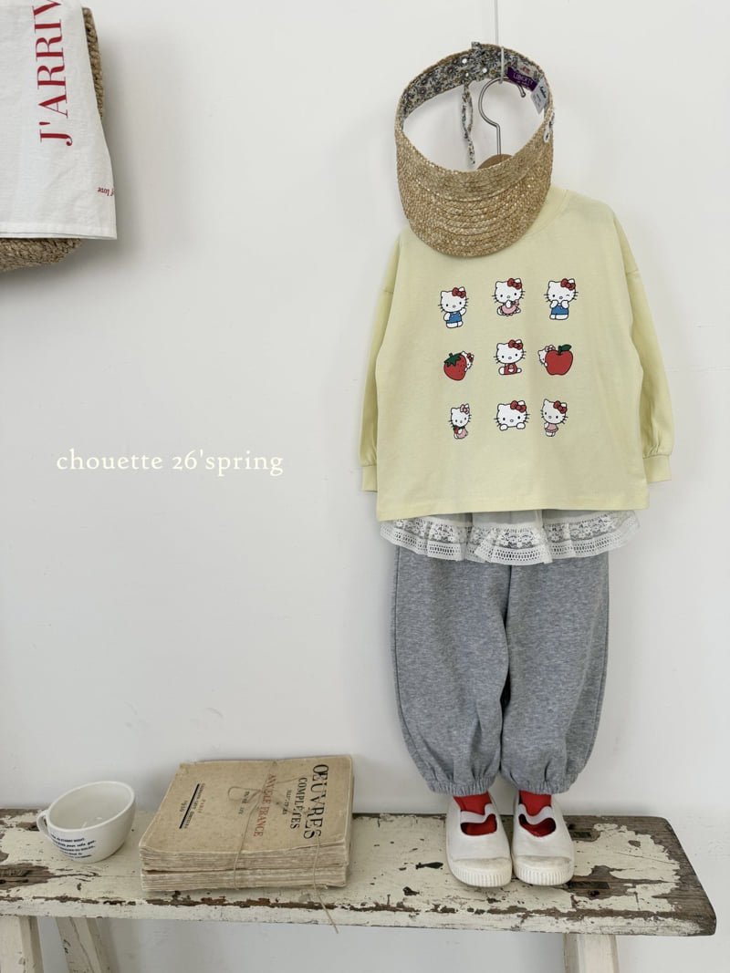 Chouette - Korean Children Fashion - #minifashionista - Kitty Tee - 6