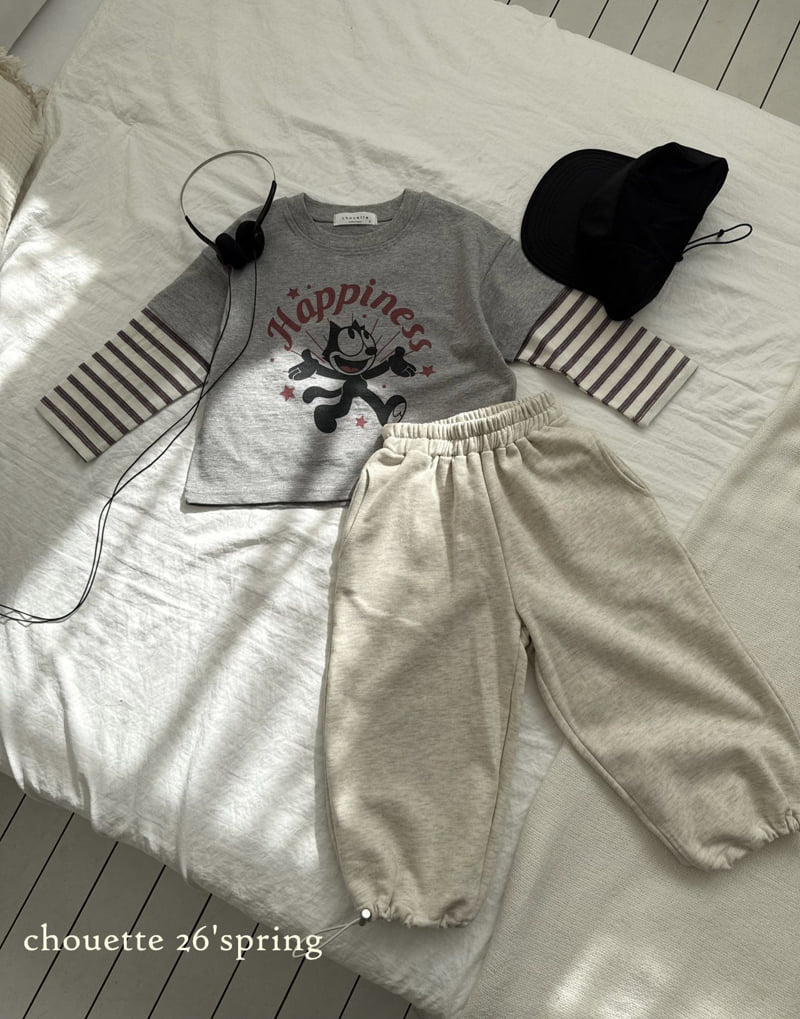 Chouette - Korean Children Fashion - #minifashionista - Two-Way Terry Pants - 8