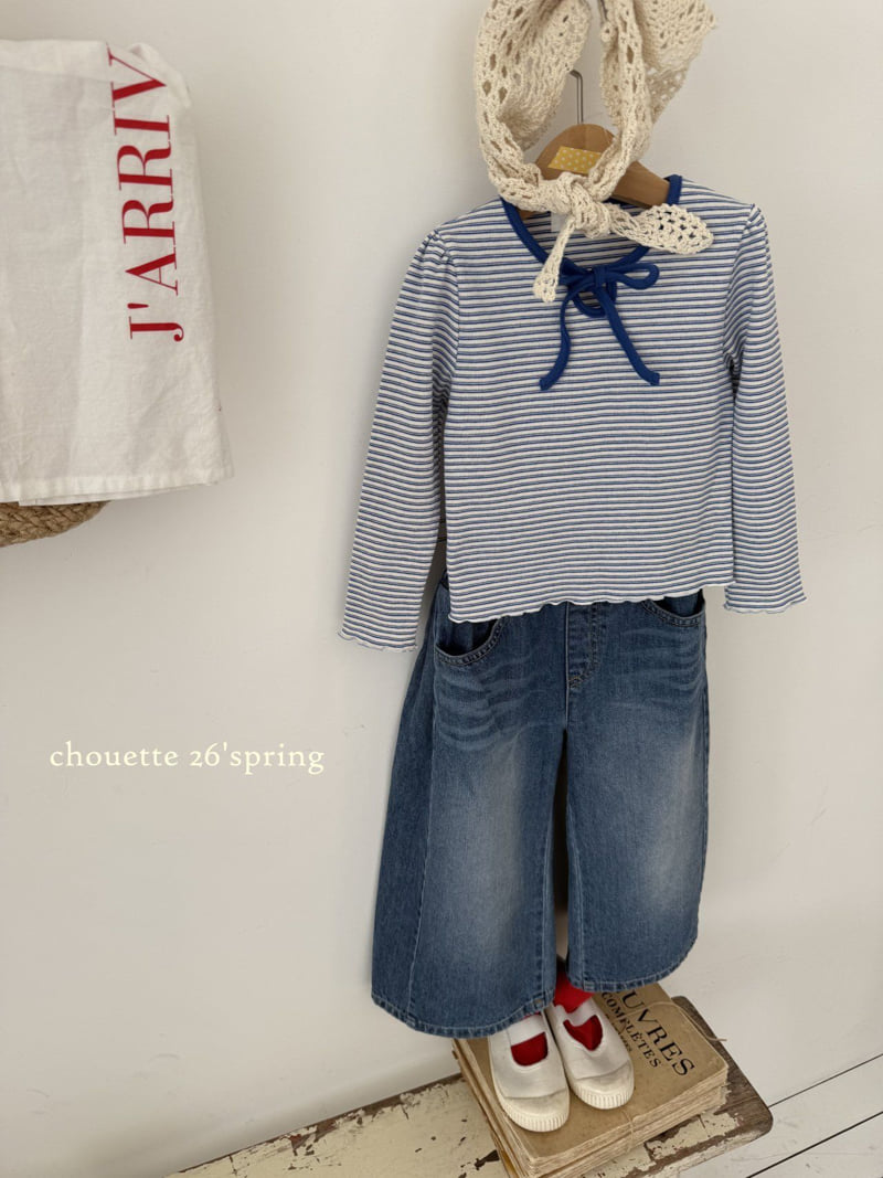 Chouette - Korean Children Fashion - #minifashionista - Petit Ribbon Tee - 6