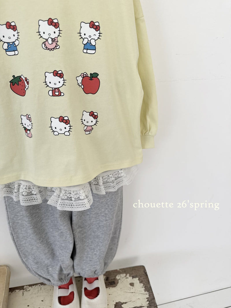Chouette - Korean Children Fashion - #prettylittlegirls - Kitty Tee - 7