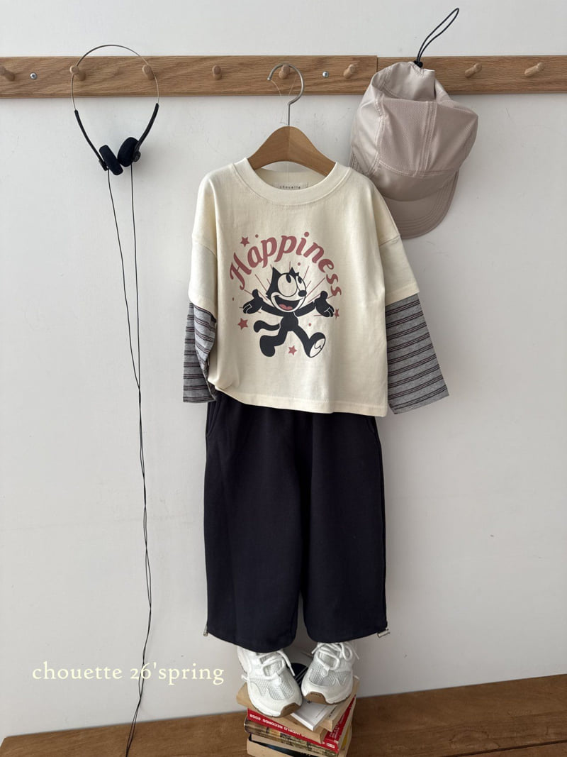 Chouette - Korean Children Fashion - #prettylittlegirls - Two-Way Terry Pants - 9