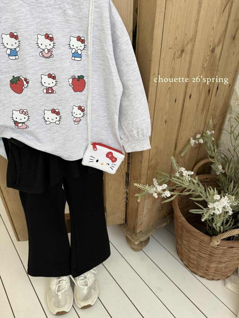 Chouette - Korean Children Fashion - #stylishchildhood - Kitty Tee - 10
