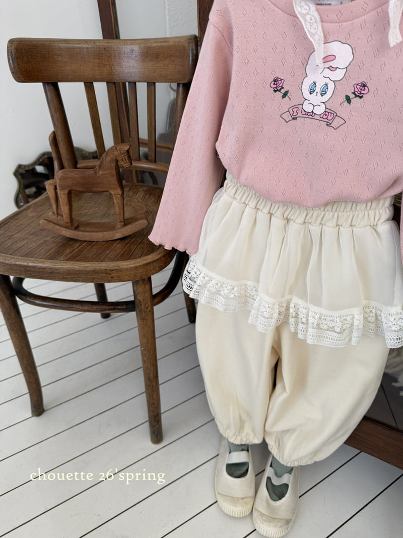 Chouette - Korean Children Fashion - #toddlerclothing - Skirt Jogger Pants - 6
