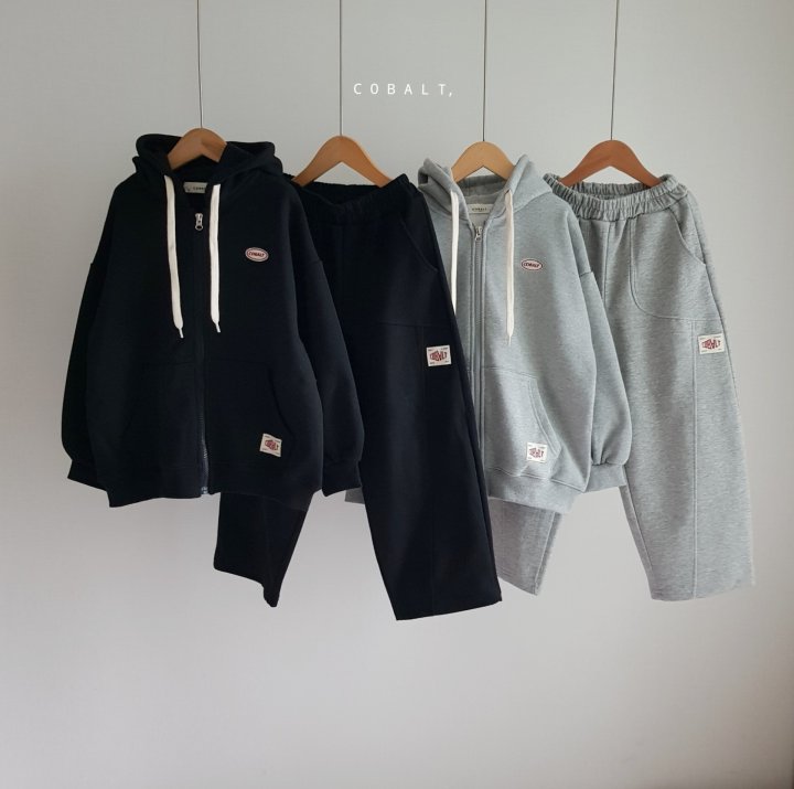 Cobalt - Korean Children Fashion - #Kfashion4kids - Curve Line Pants - 6
