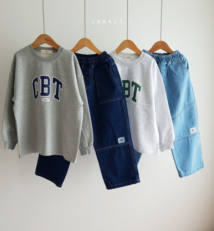 Cobalt - Korean Children Fashion - #kidzfashiontrend - Fatigue Denim Pants - 4