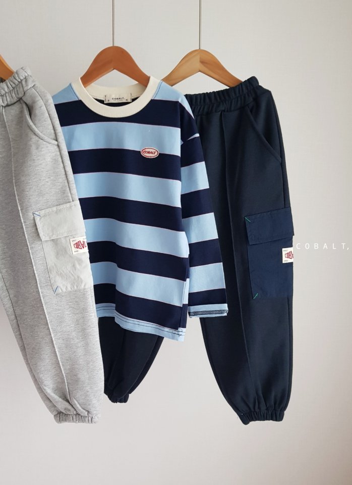 Cobalt - Korean Children Fashion - #childrensboutique - C Multi Stripe Tee - 6
