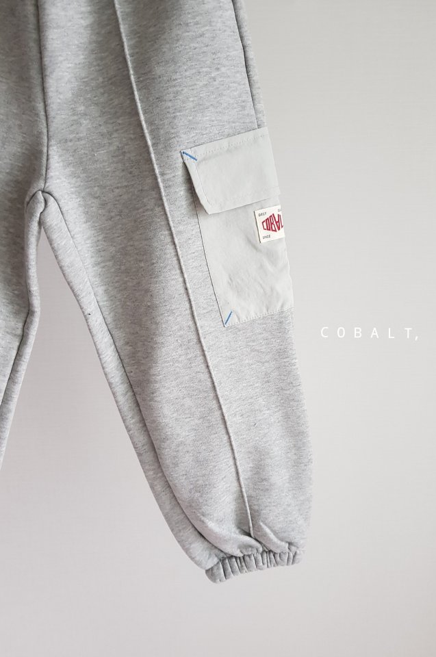 Cobalt - Korean Children Fashion - #designkidswear - Bartack Jogger Pants - 8