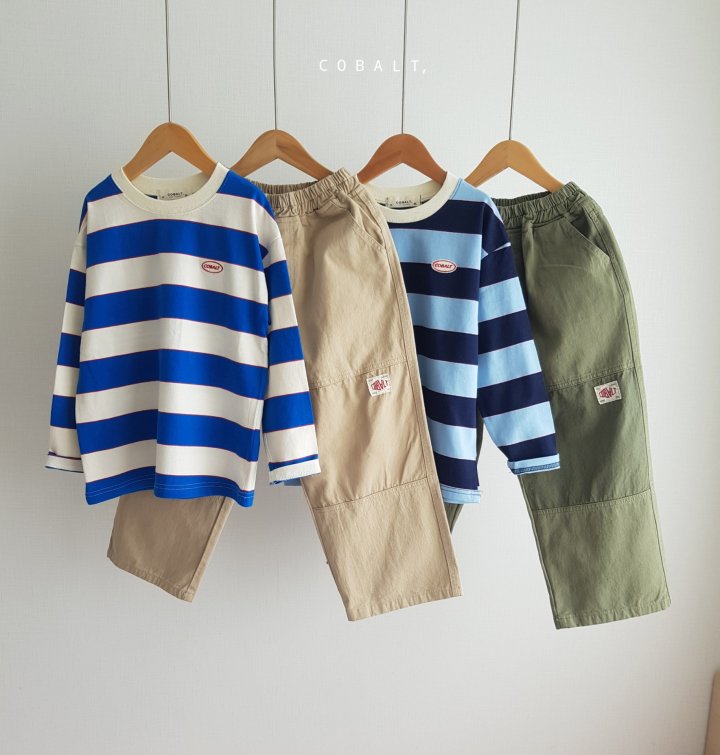 Cobalt - Korean Children Fashion - #discoveringself - C Multi Stripe Tee - 8
