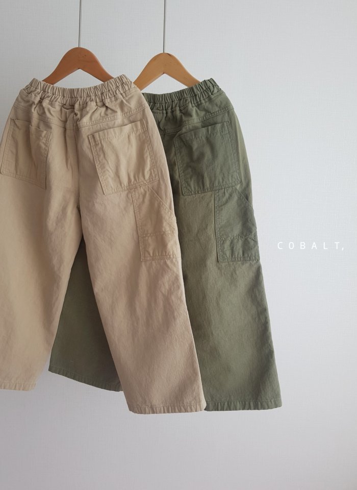 Cobalt - Korean Children Fashion - #discoveringself - Kaji Work Pants - 4