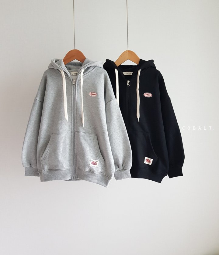 Cobalt - Korean Children Fashion - #fashionkids - C Hood Zip-Up