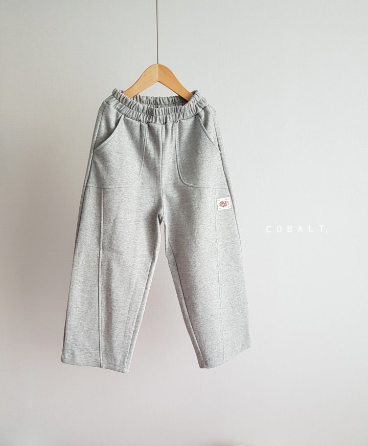 Cobalt - Korean Children Fashion - #kidsshorts - Curve Line Pants - 3