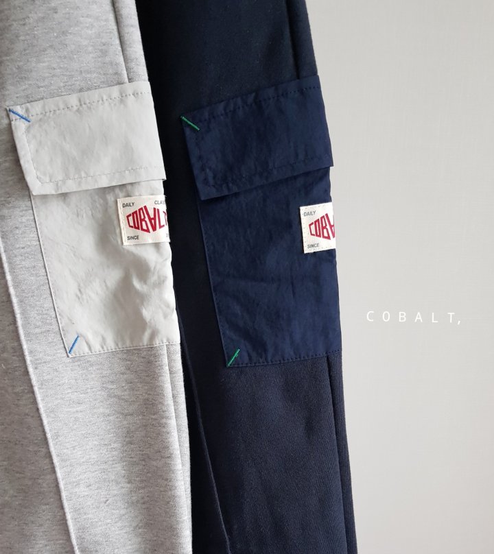 Cobalt - Korean Children Fashion - #kidsshorts - Bartack Jogger Pants - 11