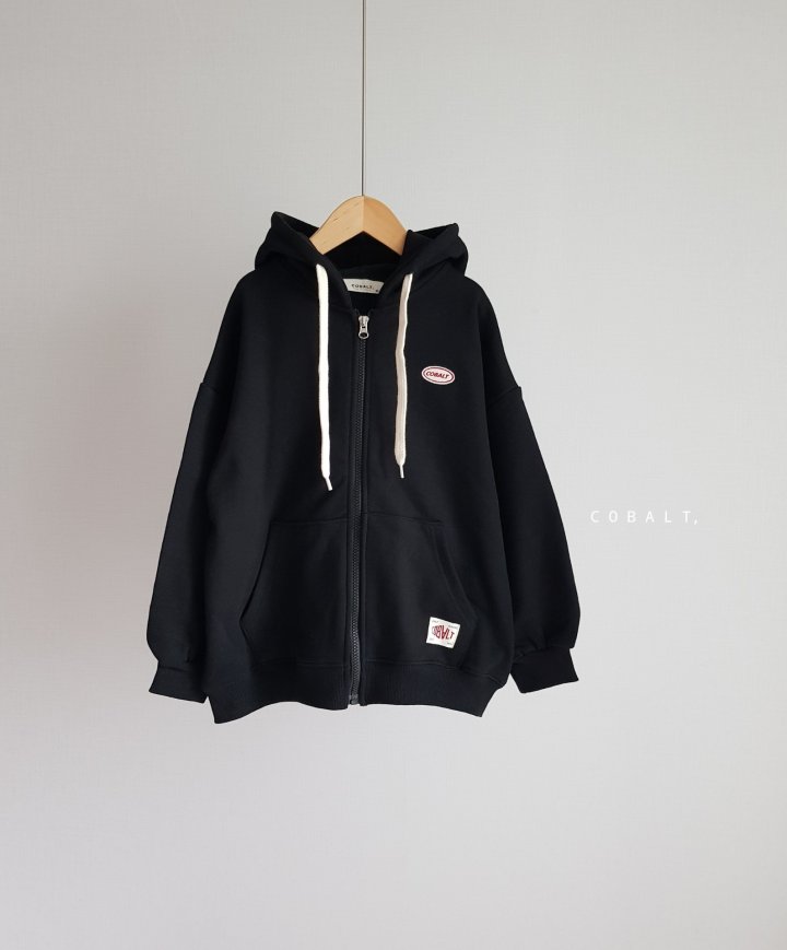 Cobalt - Korean Children Fashion - #kidsstore - C Hood Zip-Up - 3