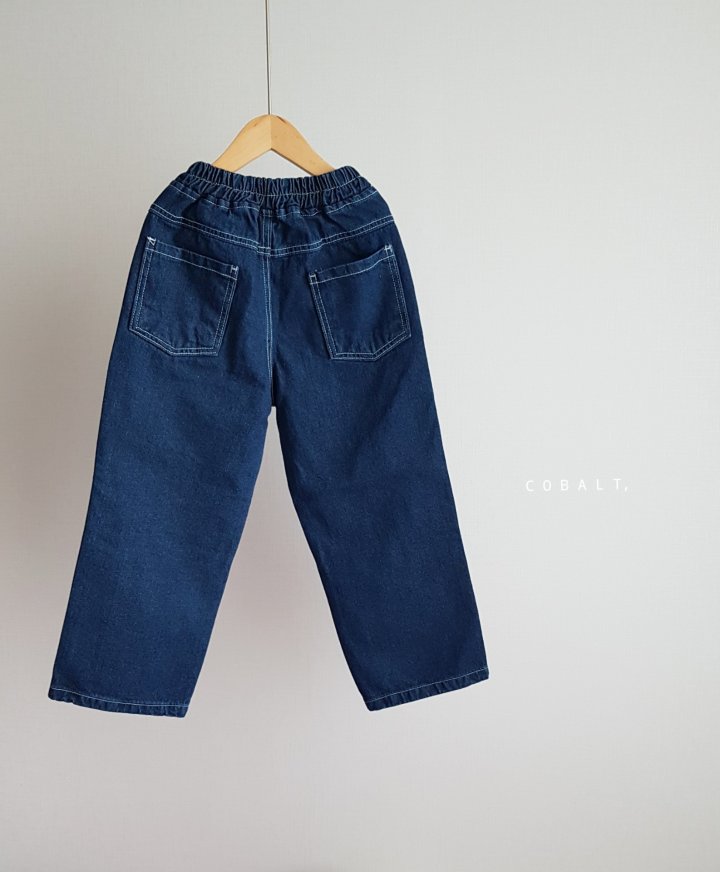 Cobalt - Korean Children Fashion - #kidzfashiontrend - Fatigue Denim Pants - 3