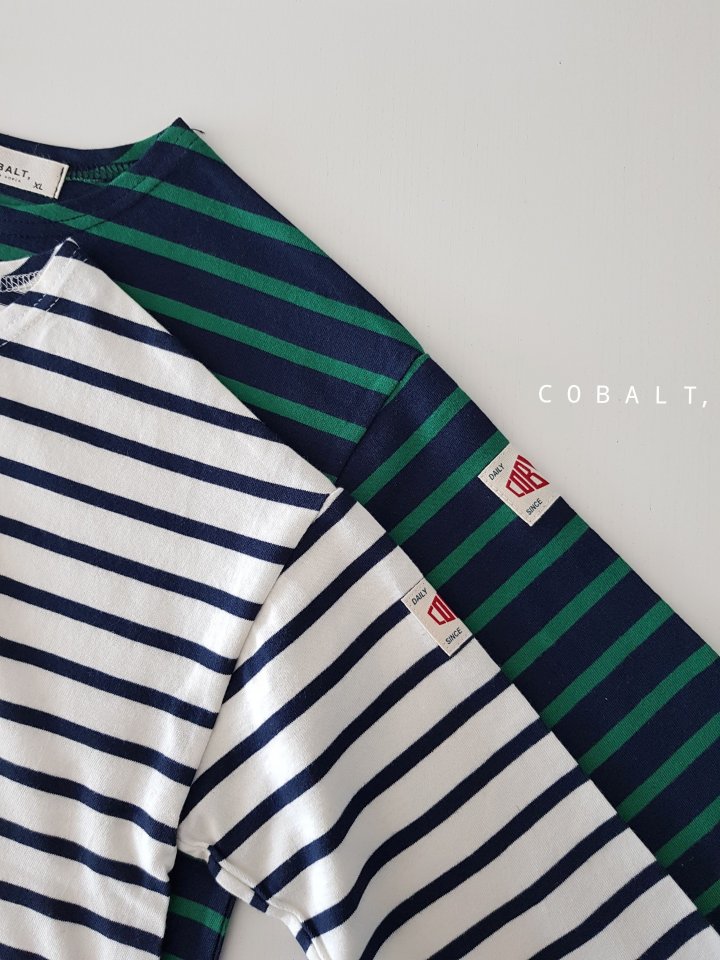 Cobalt - Korean Children Fashion - #kidzfashiontrend - Boat Label Tee