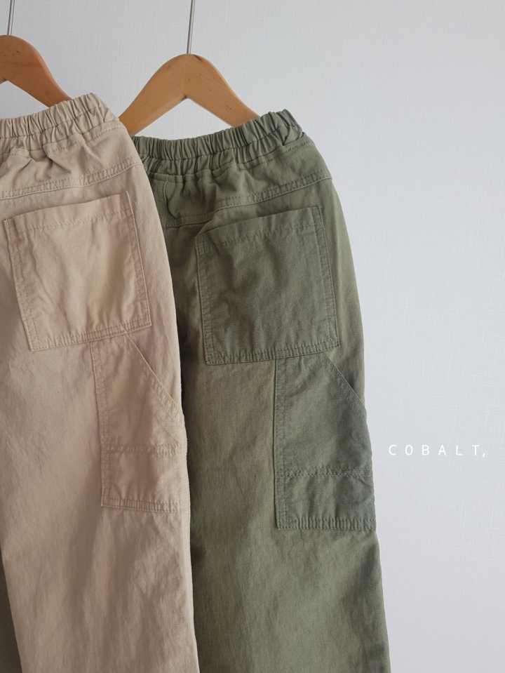 Cobalt - Korean Children Fashion - #magicofchildhood - Kaji Work Pants - 10