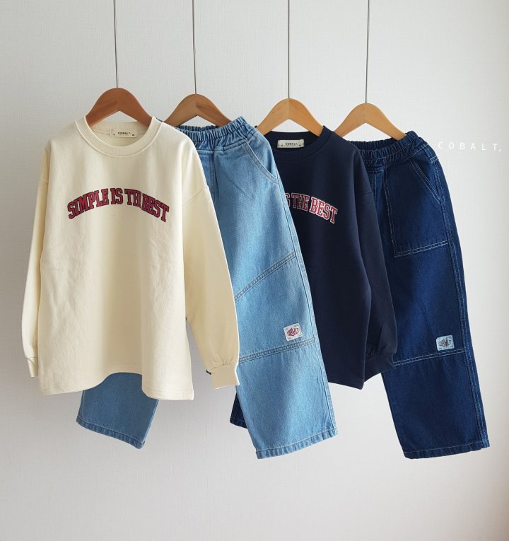 Cobalt - Korean Children Fashion - #magicofchildhood - Fatigue Denim Pants - 6