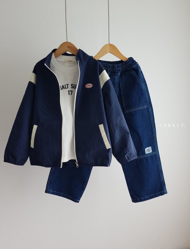 Cobalt - Korean Children Fashion - #prettylittlegirls - Fatigue Denim Pants - 8
