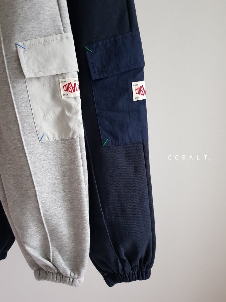 Cobalt - Korean Children Fashion - #prettylittlegirls - Bartack Jogger Pants - 2